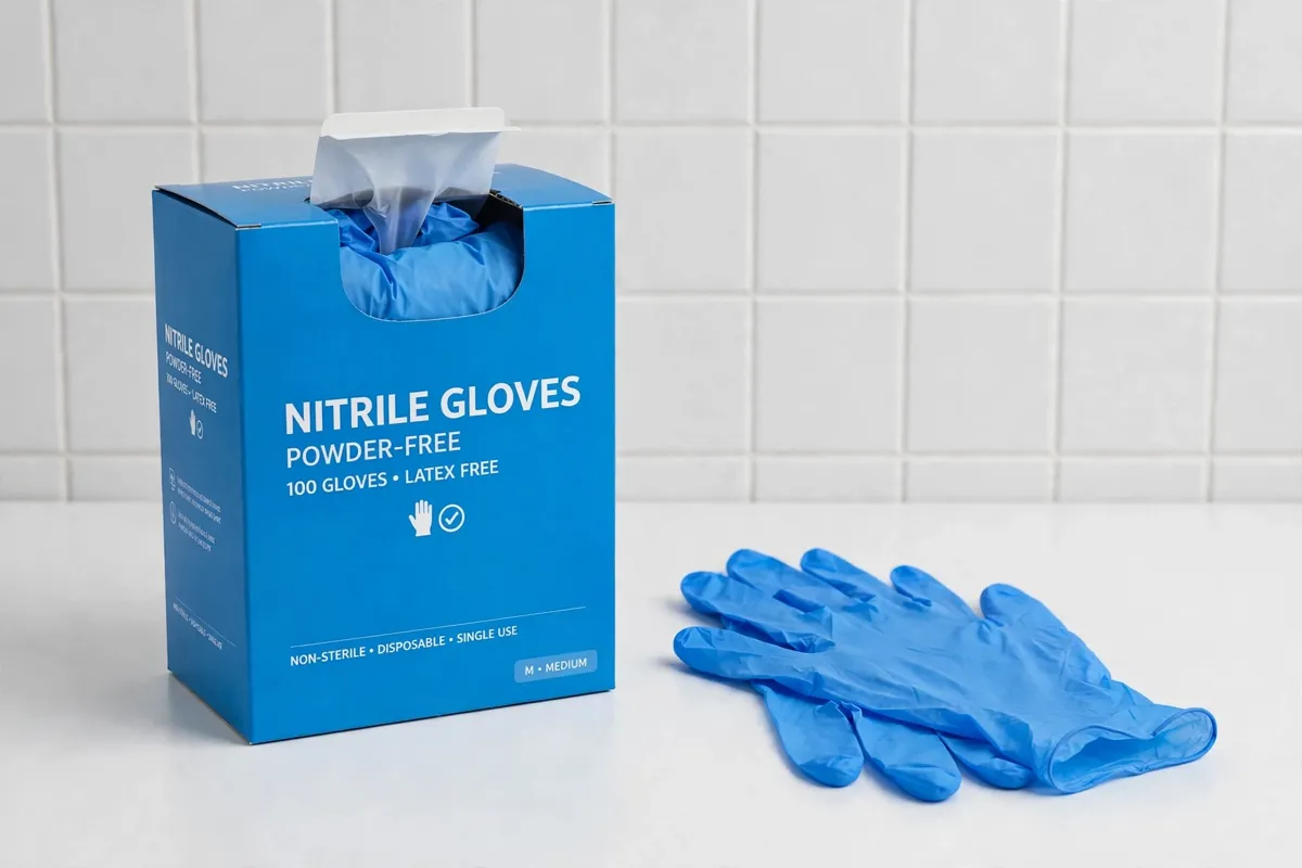 Nitrile gloves