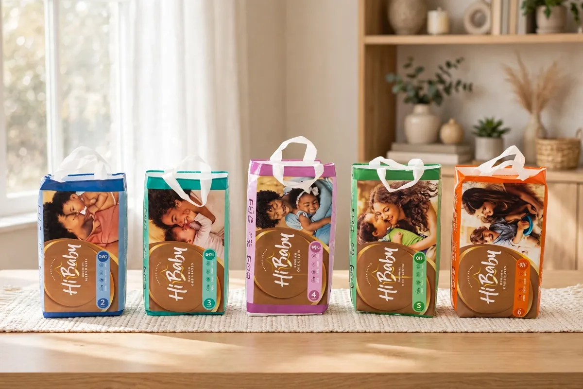 Pull-up nappies range